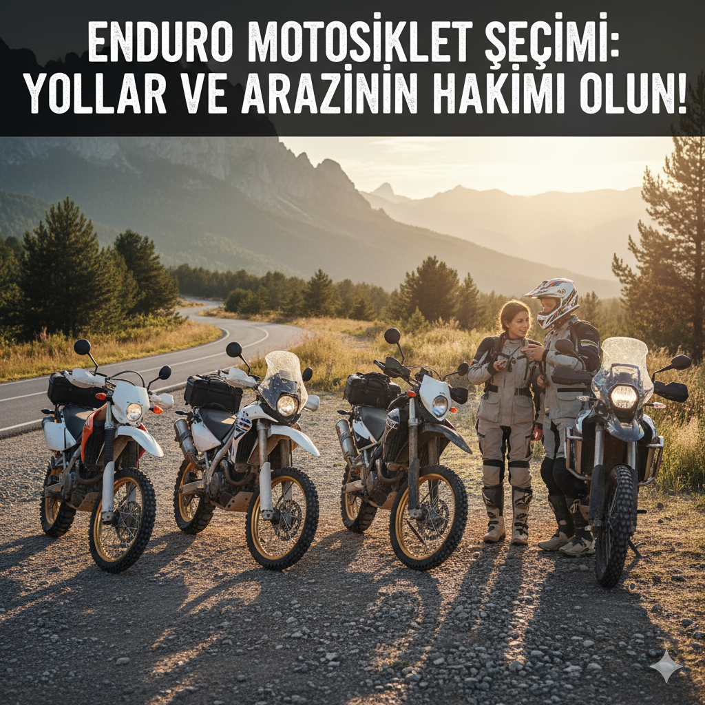 Enduro Motosiklet Seçimi: Yollar ve Arazinin Hakimi Olun!