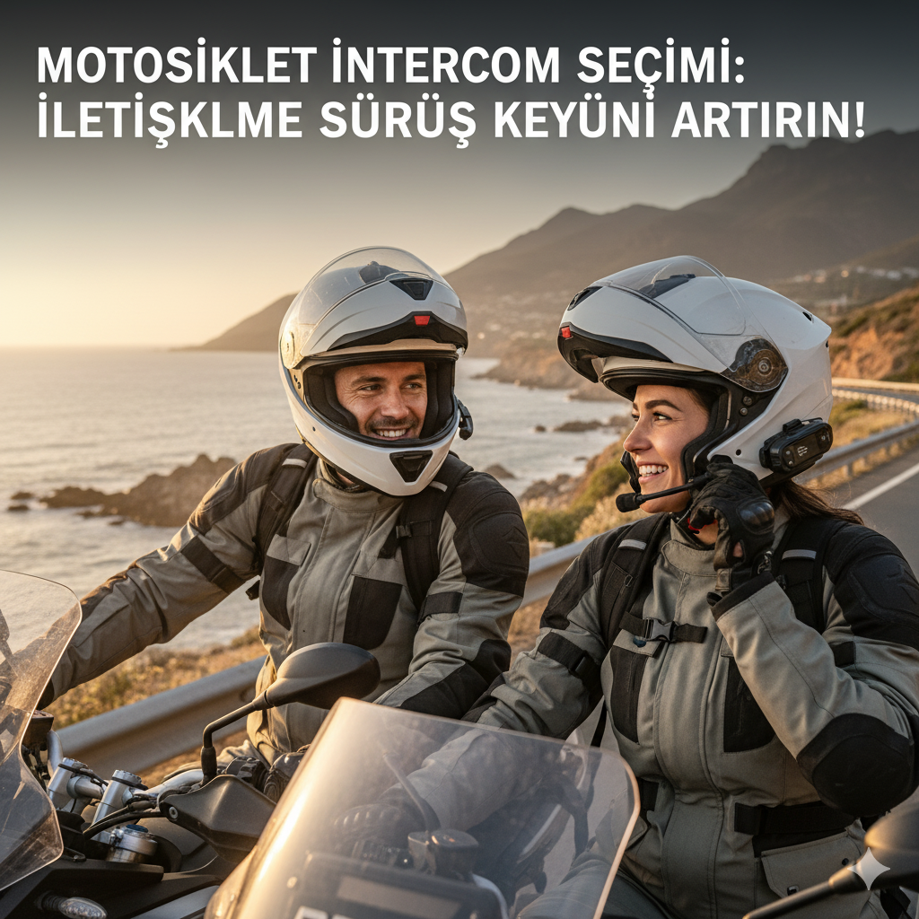 Motosiklet Intercom Seçimi: İletişimle Sürüş Keyfini Artırın!