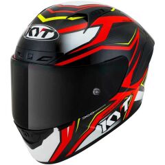 KYT NZ-RACE CARBON STRIDE KIRMIZI BEYAZ MOTOSİKLET KASK