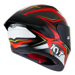 KYT NZ-RACE CARBON STRIDE KIRMIZI BEYAZ MOTOSİKLET KASK