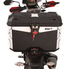 GP Kompozit Universal 45 lt Plastik Motosiklet Çantası Siyah